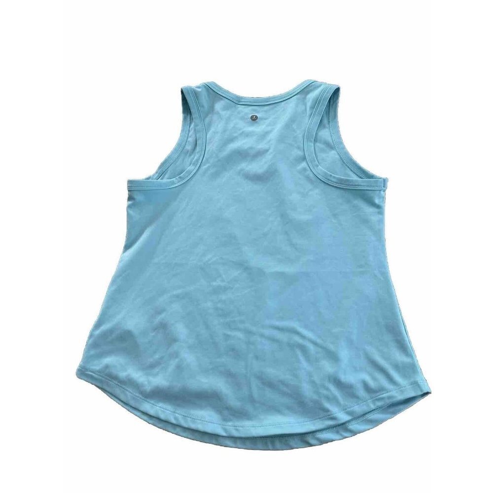 Danskin Women's Teal Sport And Active Wear Tank Top Sleeveless Shirt, Size S - Picture 6 of 6